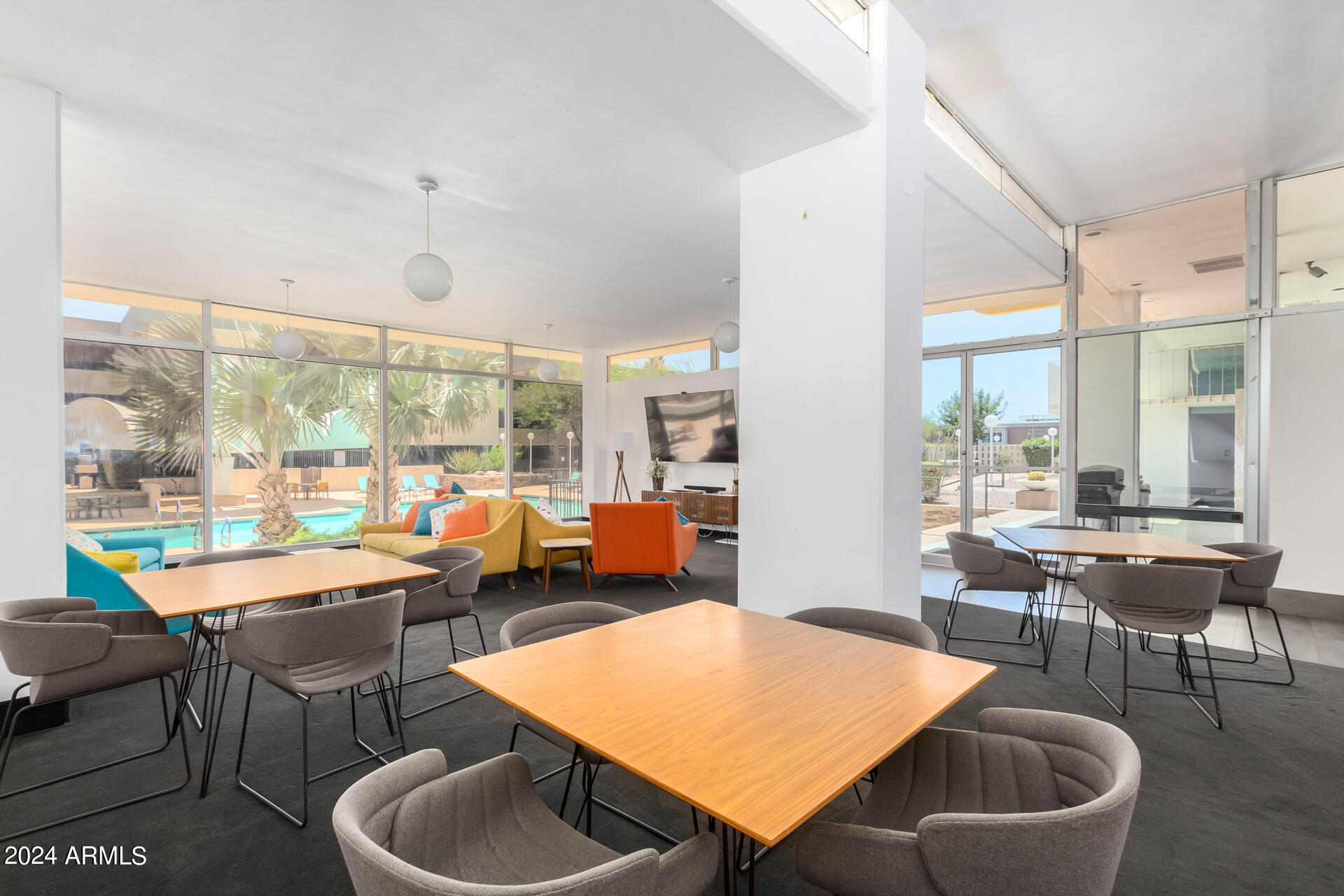 207 West Clarendon Avenue, Unit F8 Phoenix, AZ 85013 - Photo 26 of 28 Social Room- Clarendon