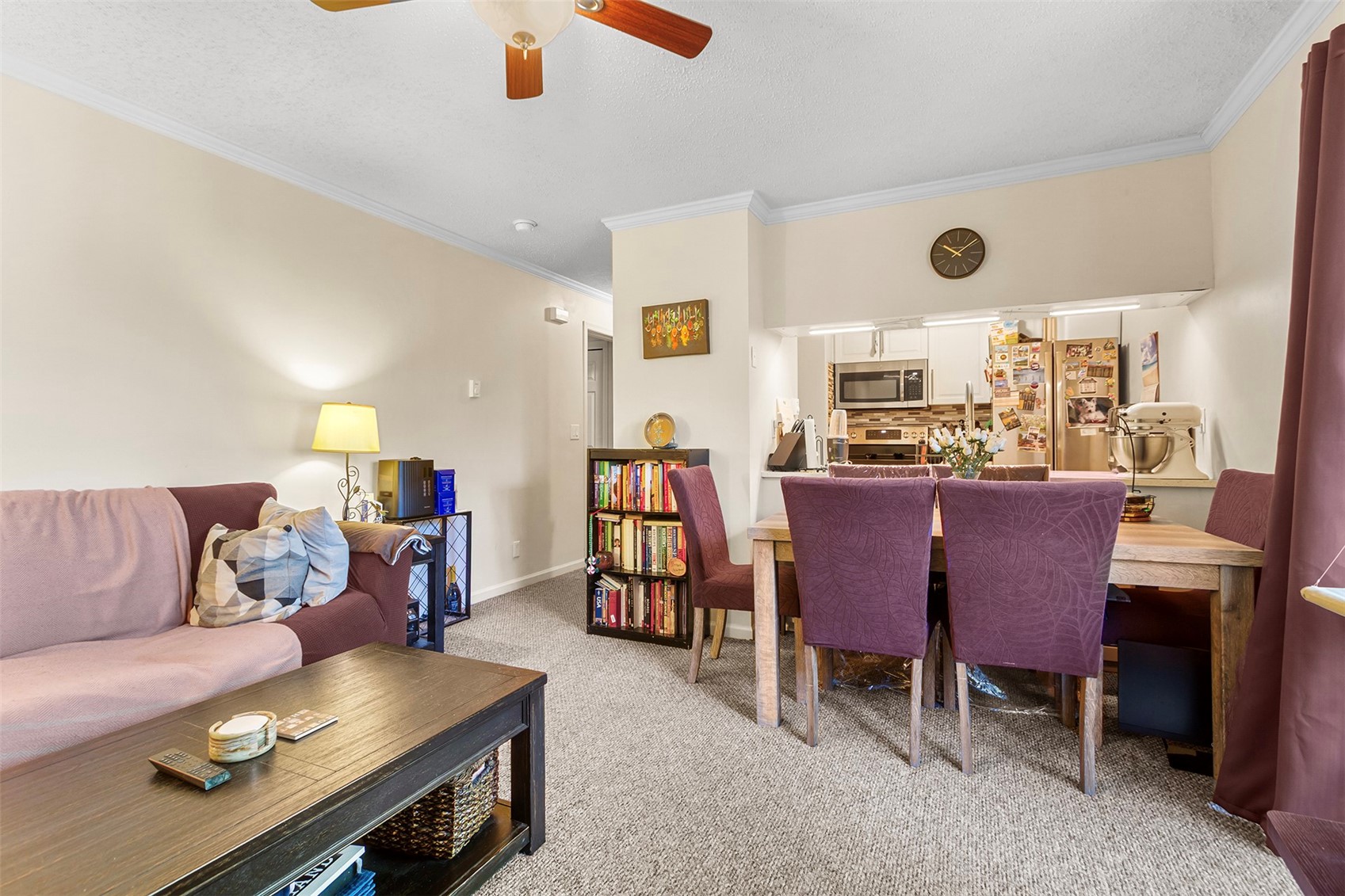 304 Illinois Gulch Road, Unit 204 Breckenridge, CO 80424 - Photo 2 of 13 a living room with furniture and kitchen view