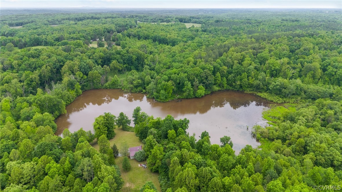 1692 Miller Lk Road Rice, VA 23966 - Photo 4 of 35 an aerial view of residential house with outdoor space and trees all around