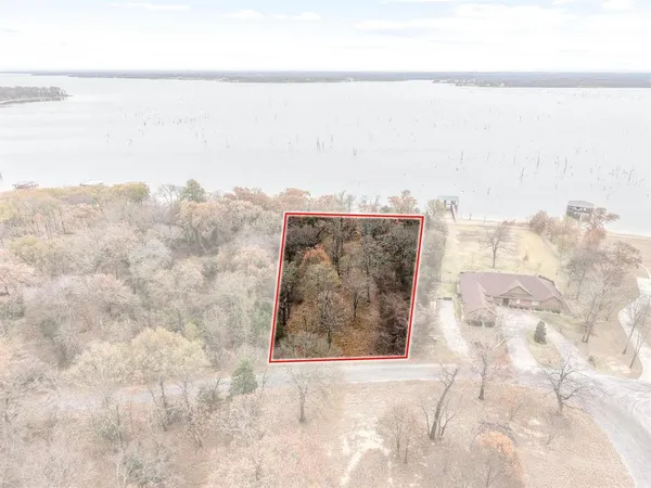 a view of a lake and mountain