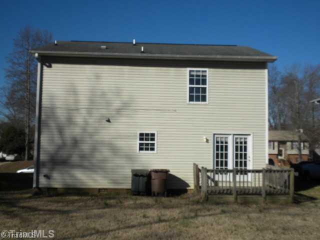 Exterior Back. 