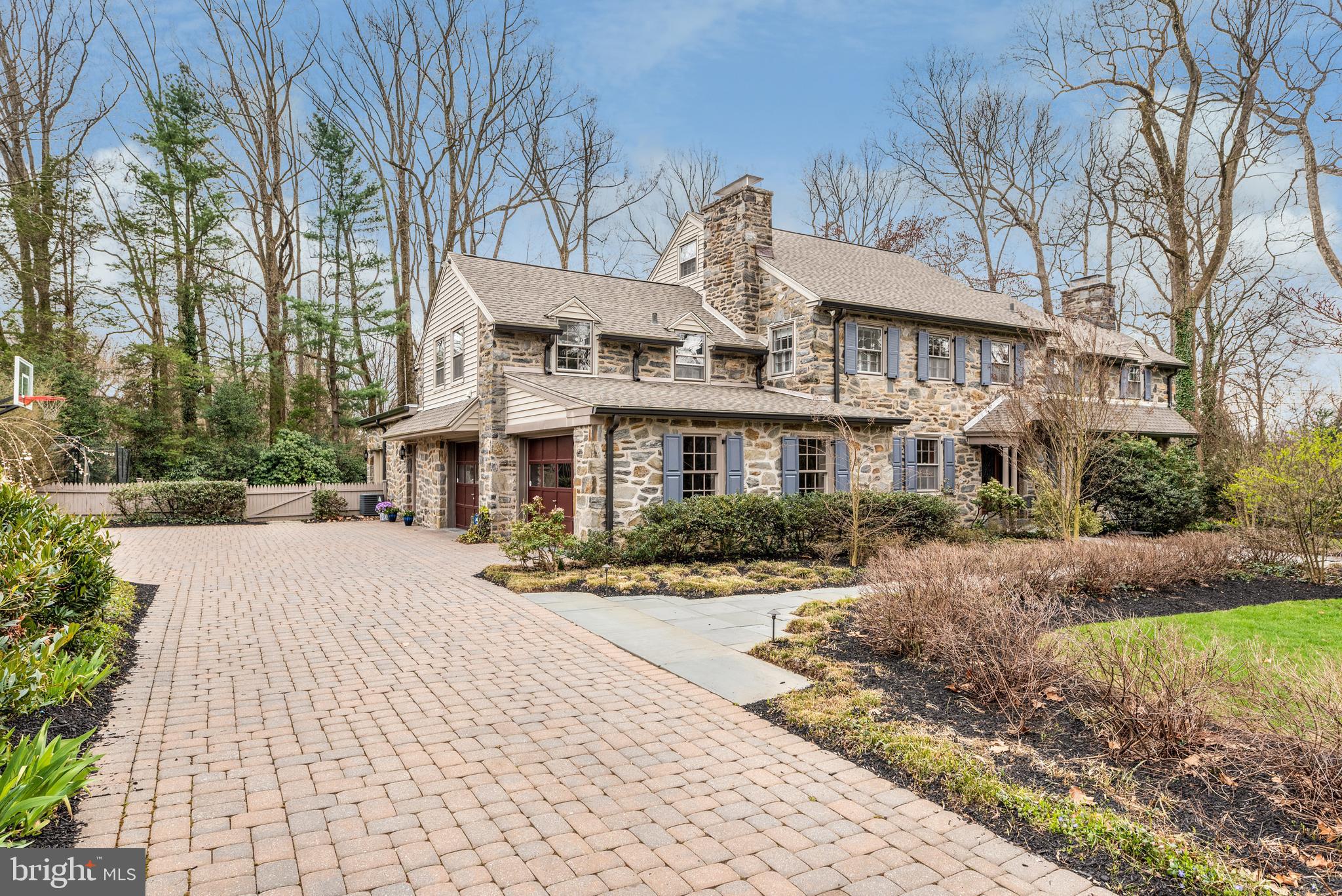 801 Chauncey Road Narberth, PA 19072 - Photo 54 of 56 Front/ Side view of exterior
