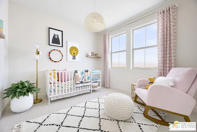 a living room with furniture and window