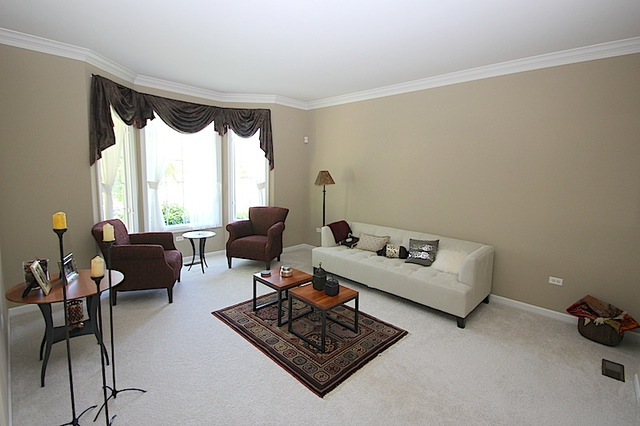 2604 Rutland Road Naperville, IL 60564 - Photo 3 of 19 a living room with furniture and a window
