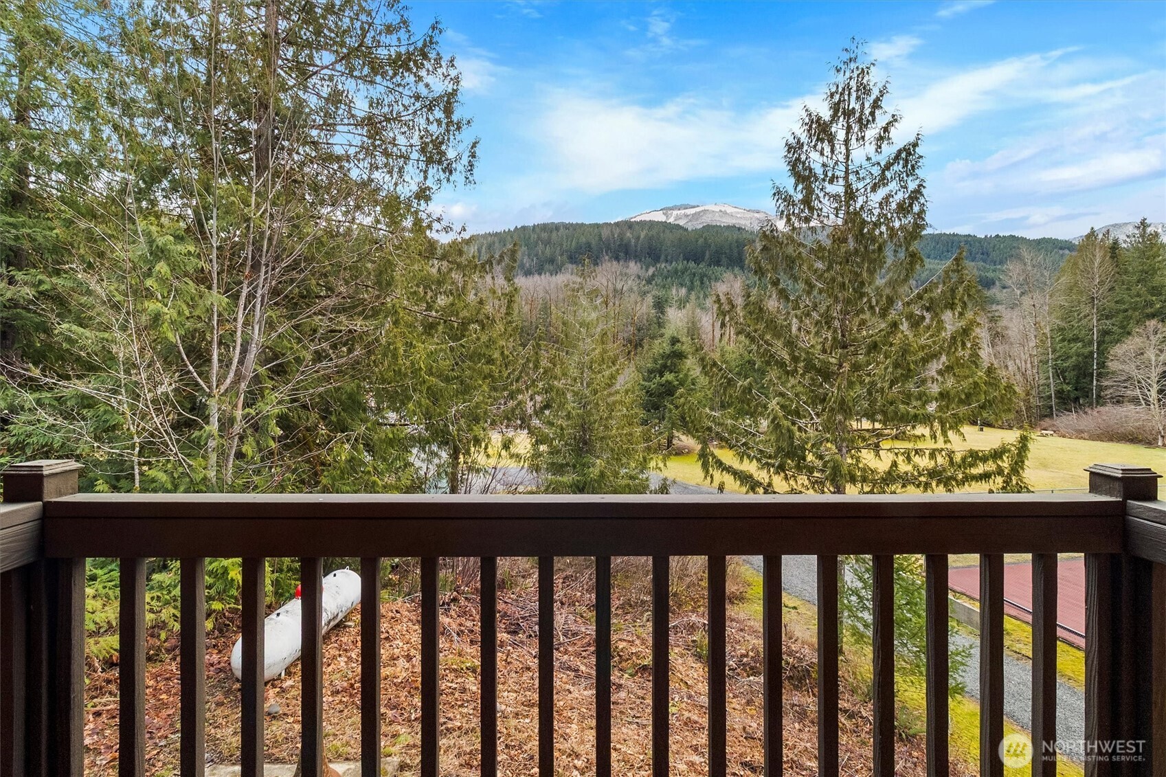 19040 Glacier Rim Drive Glacier, WA 98244 - Photo 17 of 40 a view of a balcony with a pot