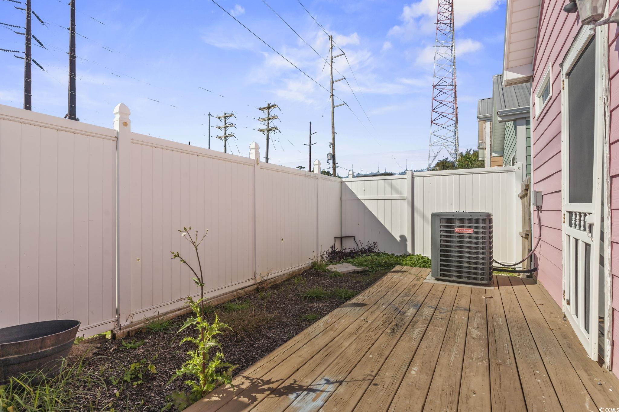 191 Addison Cottage Way Murrells Inlet, SC 29576 - Photo 21 of 28 Wooden deck featuring a fenced backyard