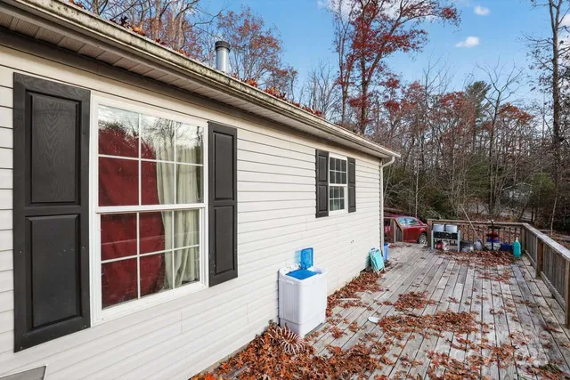 a house view with a outdoor space