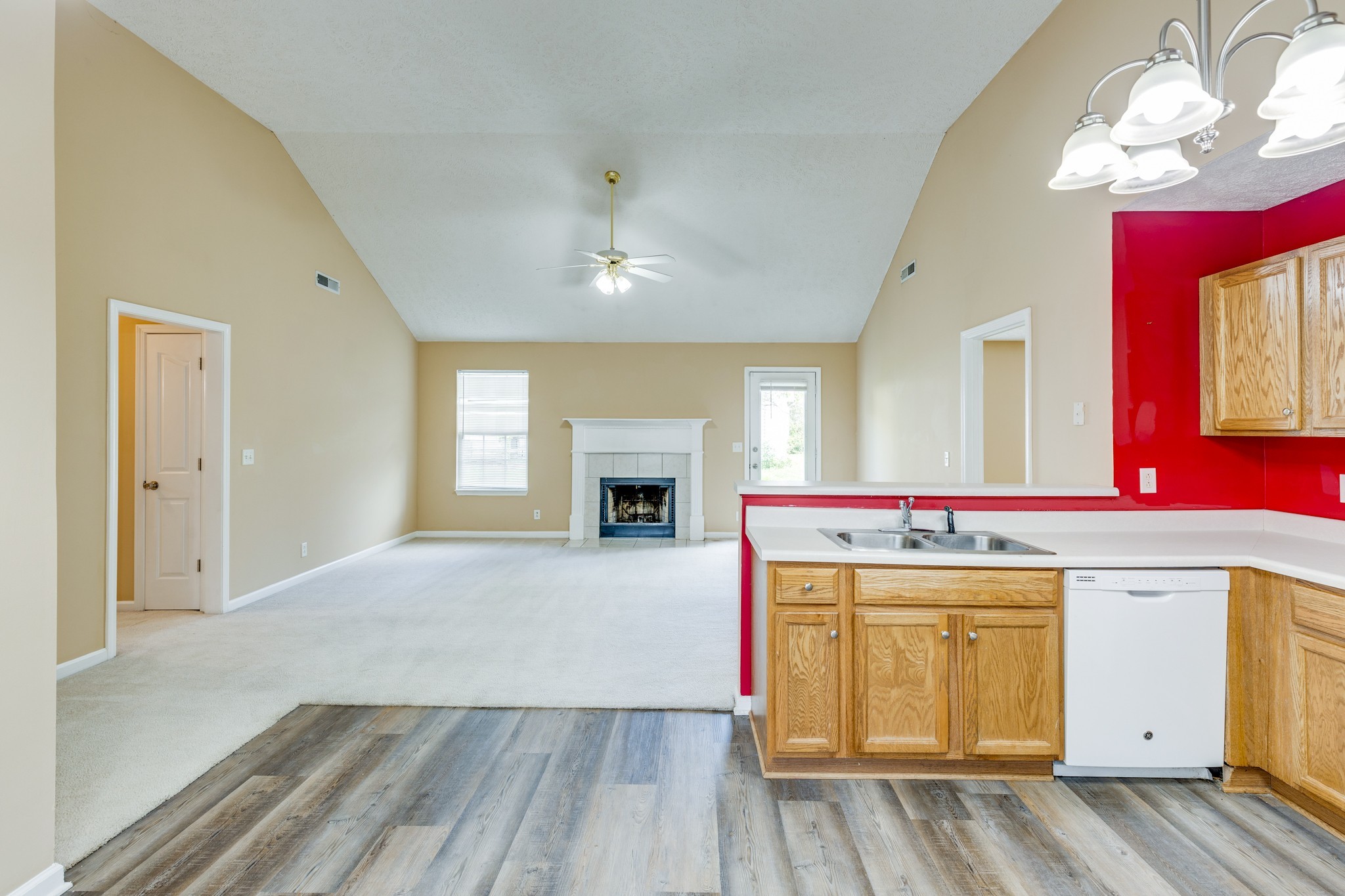 1418 Owasa Trail Murfreesboro, TN 37130 - Photo 22 of 23 a view of a room with wooden floor and cabinet