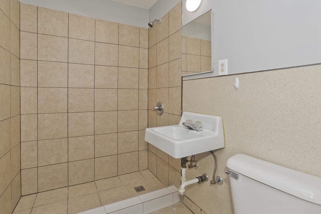 298 Oakland Street Springfield, MA 01108 - Photo 12 of 38 a bathroom with a sink toilet and shower