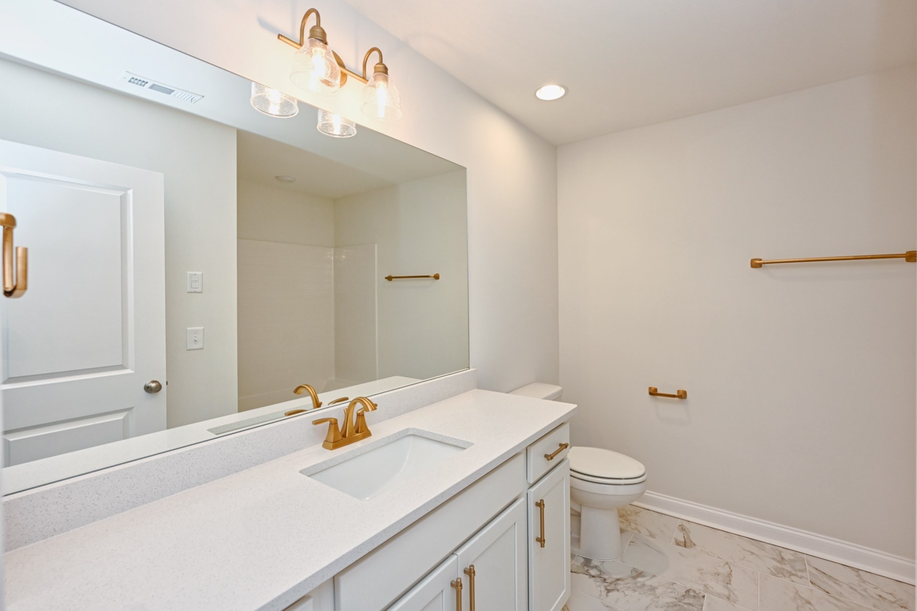 2305 Juneau Lane Columbia, TN 38401 - Photo 45 of 50 a bathroom with a sink a toilet and shower