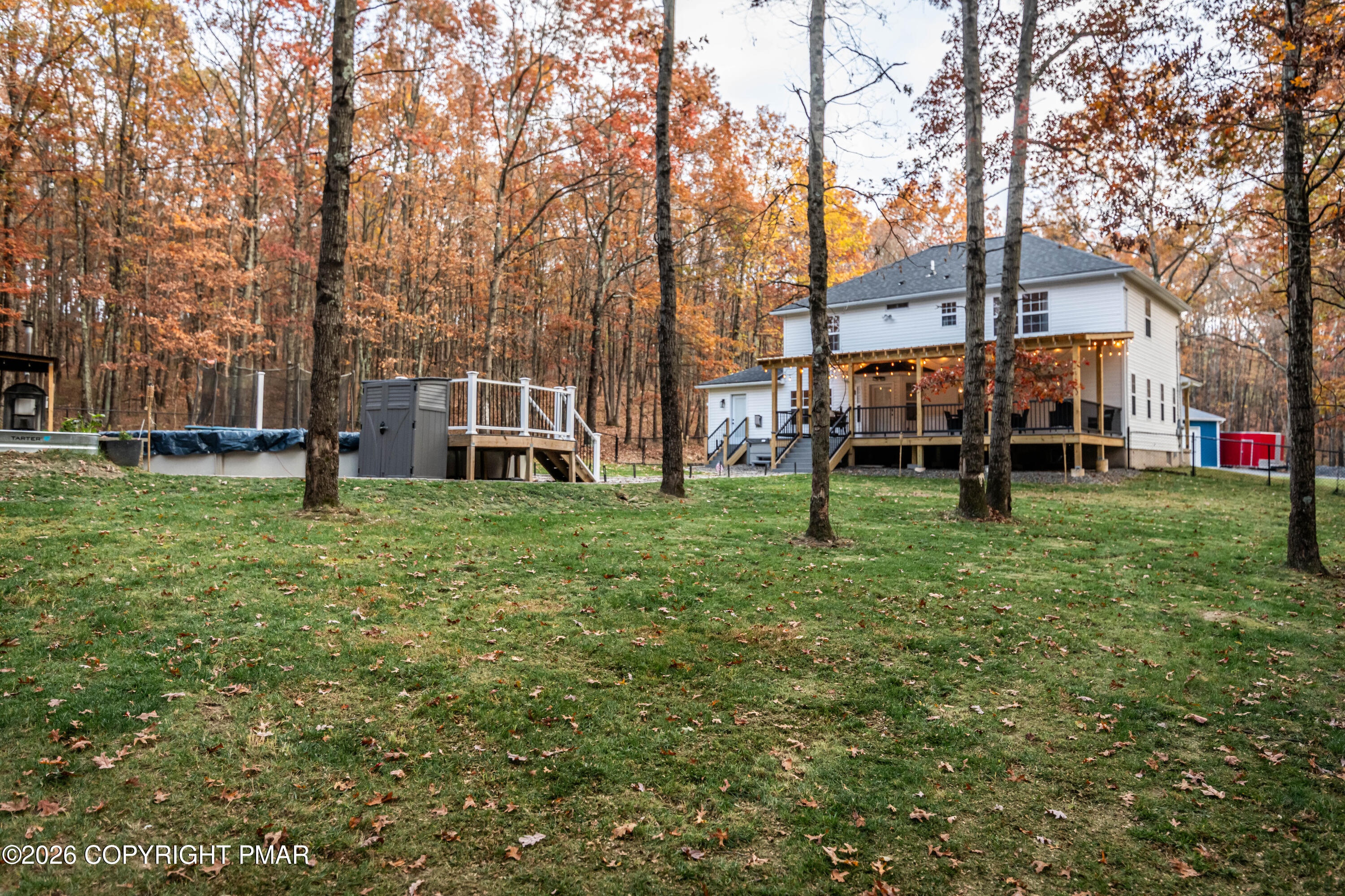 140 Alcott Lane Effort, PA 18330 - Photo 69 of 76 a view of a house with a yard