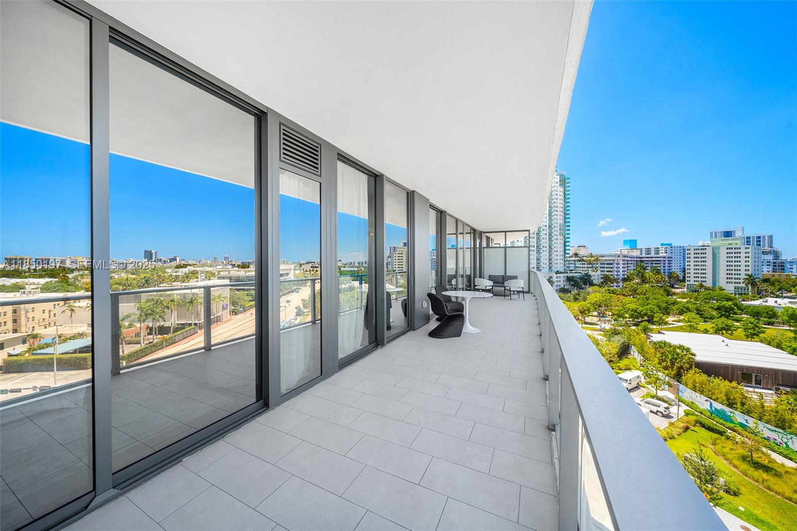 500 Alton Road, Unit 807 Miami Beach, FL 33139 - Photo 12 of 20 a view of balcony with workspace