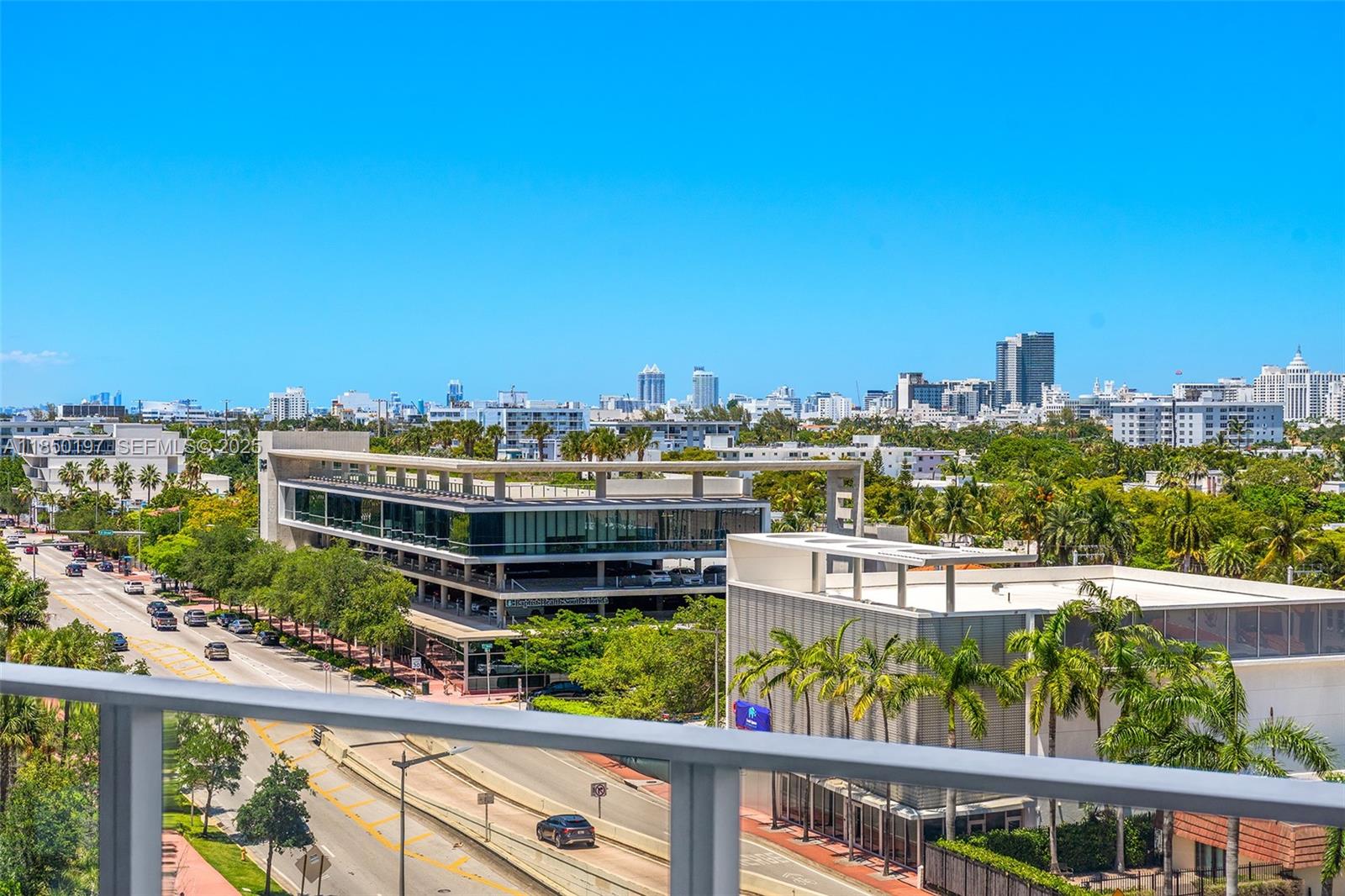500 Alton Road, Unit 807 Miami Beach, FL 33139 - Photo 10 of 20 a view of a city from a balcony