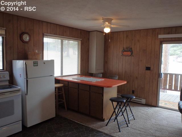 340 Heiserman Road Florissant, CO 80816 - Photo 12 of 21 Great dining area with corner cabinet