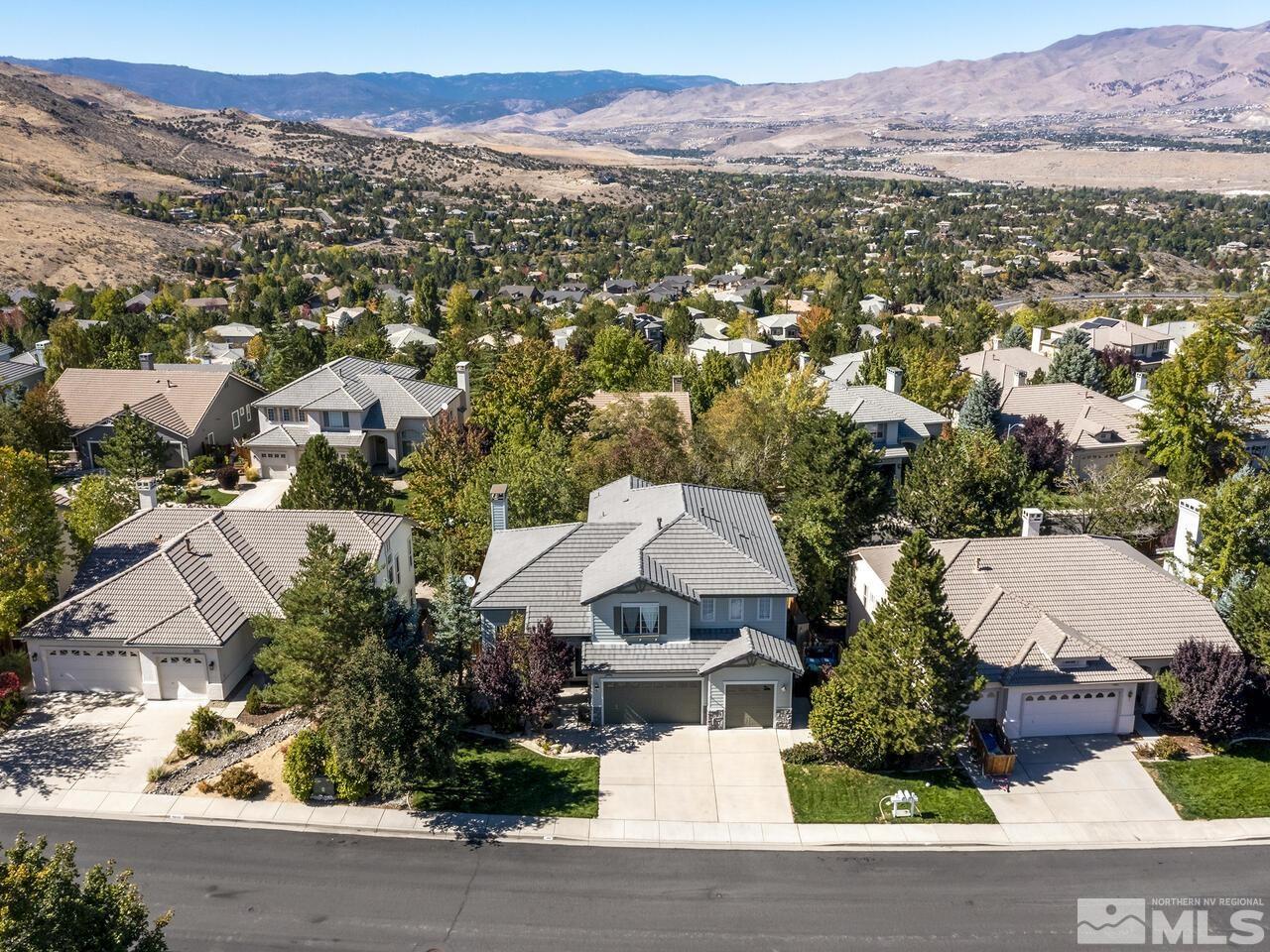 4829 Ramcreek Trail Reno, NV 89519 - Photo 39 of 40 an aerial view of a house with lots of residential buildings