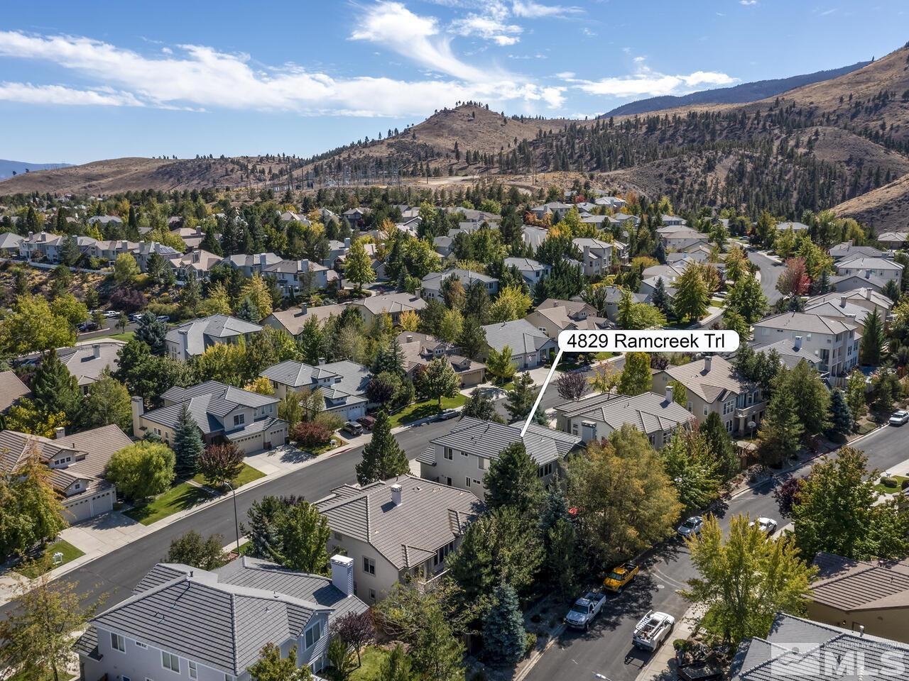 4829 Ramcreek Trail Reno, NV 89519 - Photo 40 of 40 an aerial view of multiple house