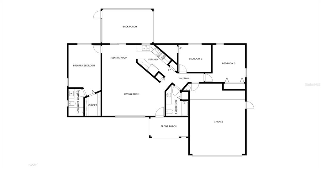 11341 Timbercrest Road Spring Hill, FL 34608 - Photo 2 of 35 a picture of floor plan