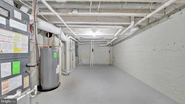 a view of a hallway with staircase