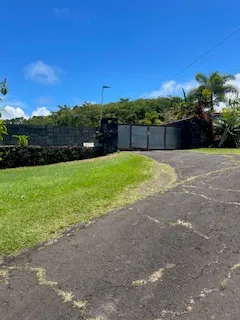 a view of an outdoor space and a yard