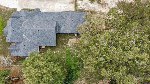 a view of yard with trees
