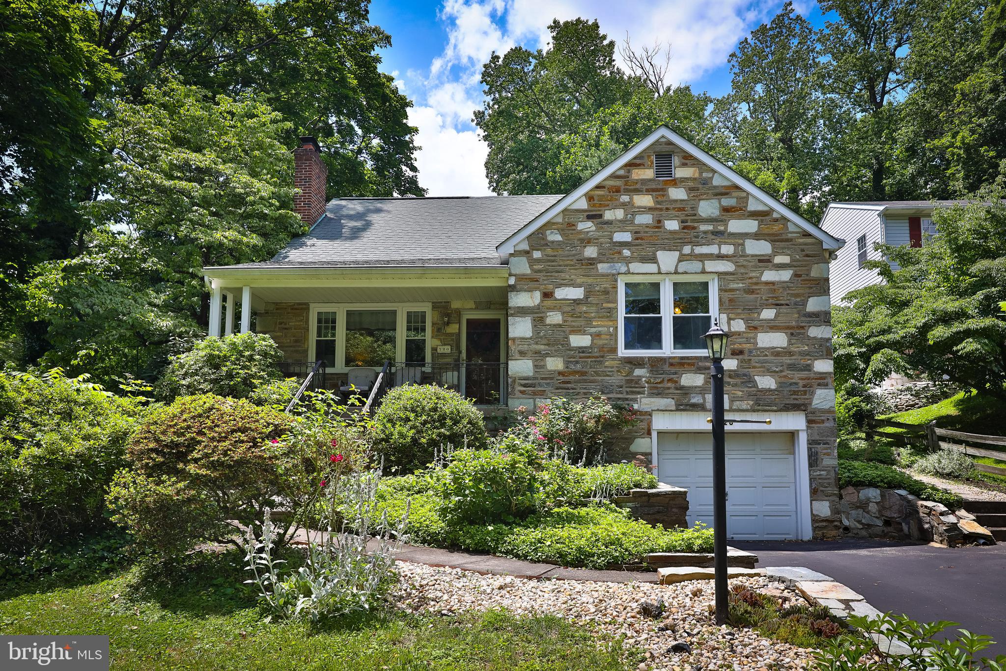 720 Camberly Road Glenside, PA 19038 - Photo 1 of 29 Exterior Front, with Covered Porch & Garage