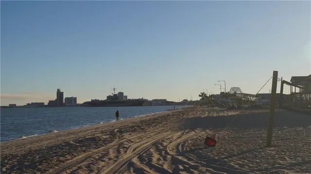 a view of terrace with wooden floor