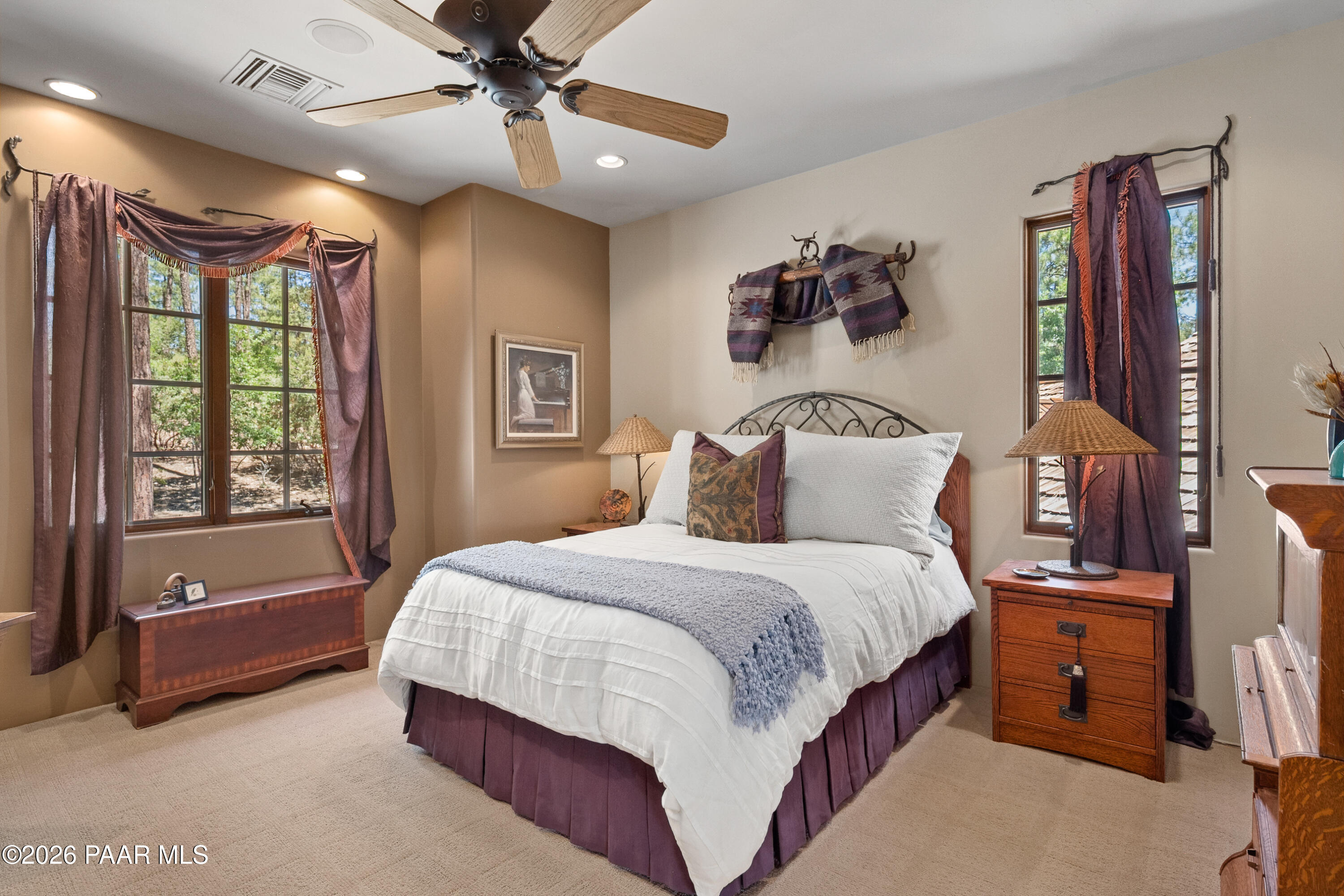 1515 High Valley Ranch Road Prescott, AZ 86303 - Photo 49 of 76 Upstairs Bedroom #2 Ensuite