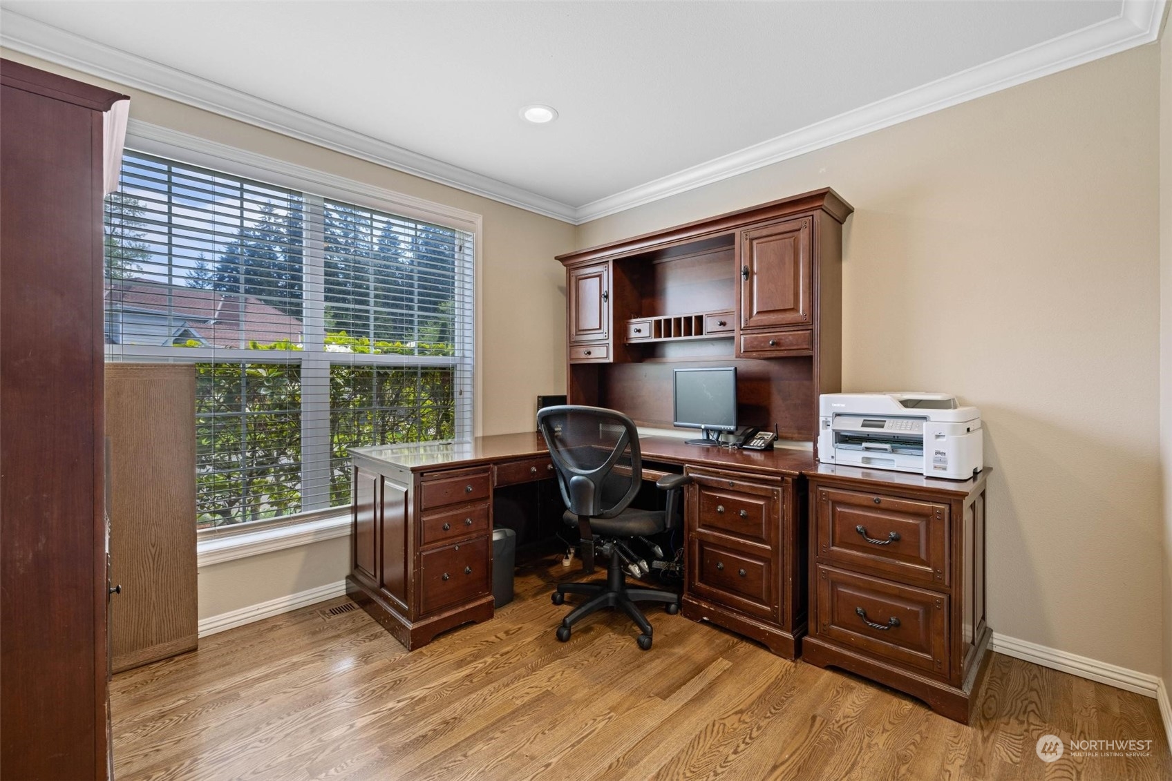 37607 18th Place South Federal Way, WA 98003 - Photo 12 of 40 a view of a workspace with furniture and a window