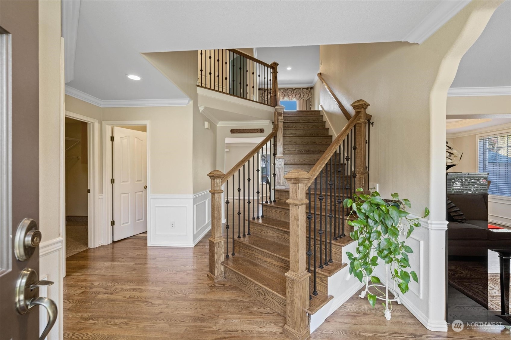 37607 18th Place South Federal Way, WA 98003 - Photo 17 of 40 a view of entryway and hall with wooden floor