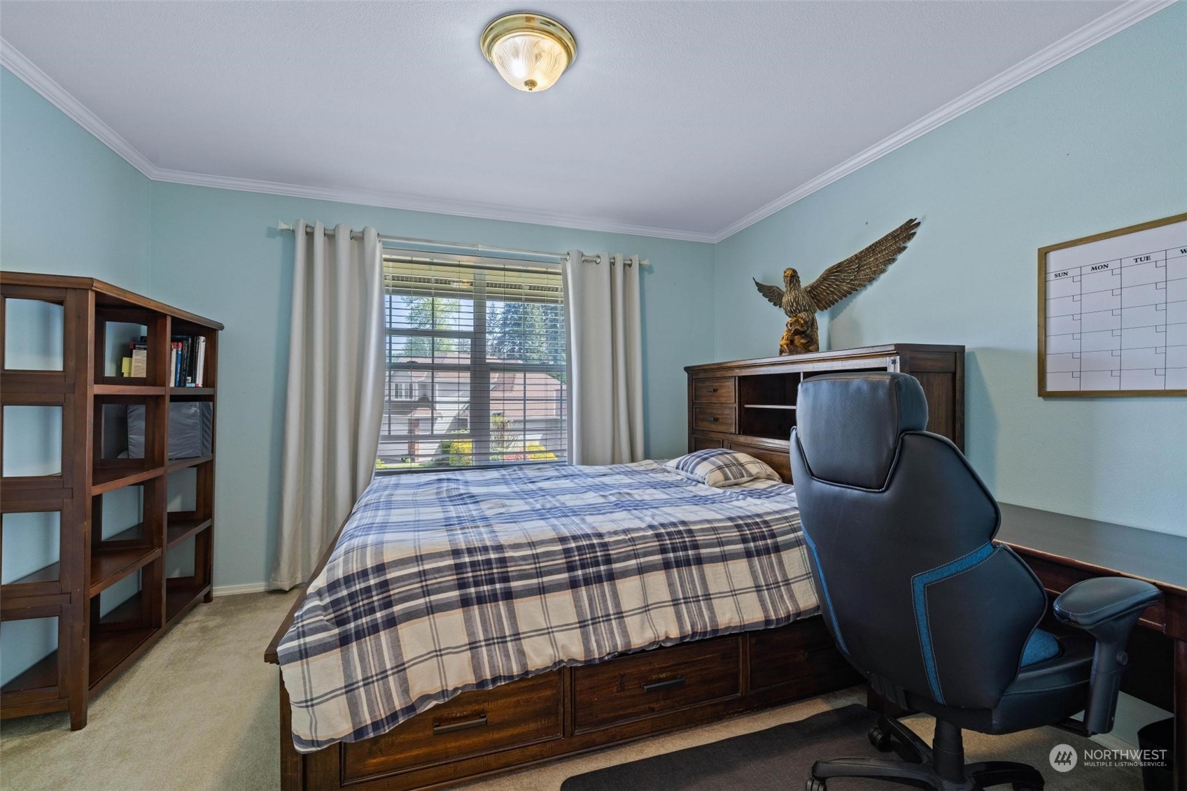 37607 18th Place South Federal Way, WA 98003 - Photo 36 of 40 a bedroom with a bed and a window