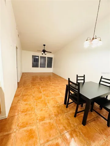 a workspace with furniture and window