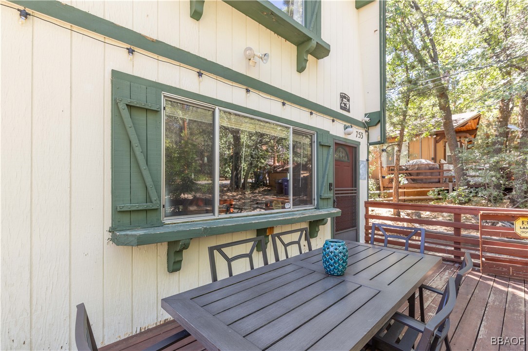 753 Maple Lane Sugarloaf, CA 92386 - Photo 5 of 50 a view of a chairs on the roof deck