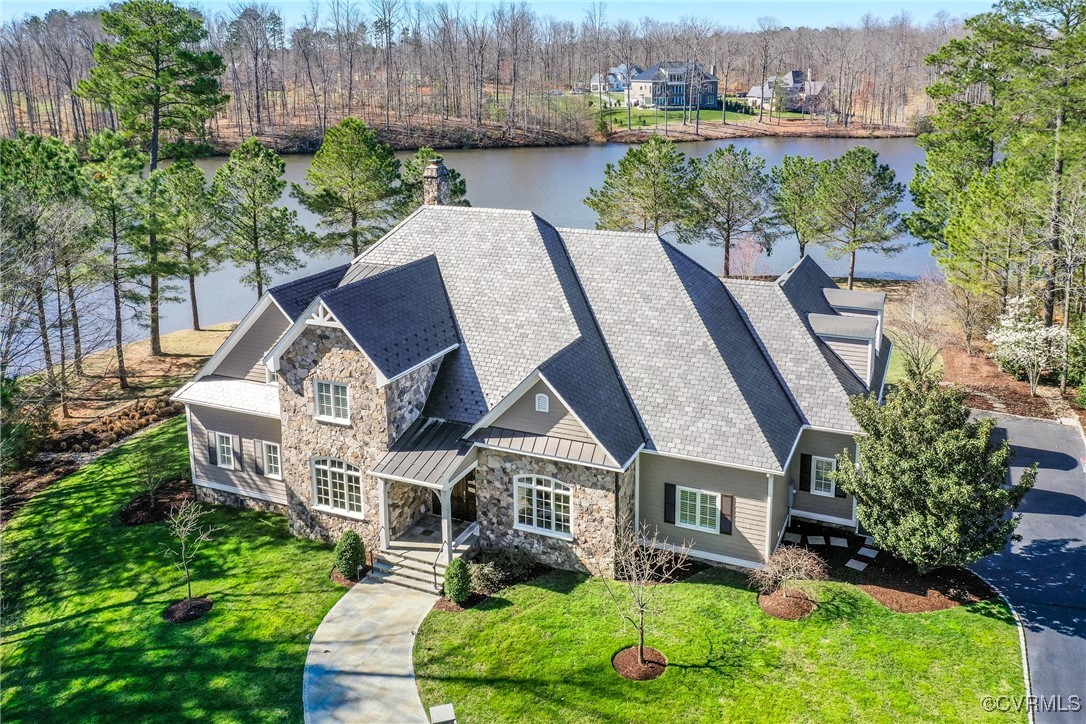 203 Kinloch Road Manakin-Sabot, VA 23103 - Photo 1 of 49 an aerial view of a house with garden space and plants