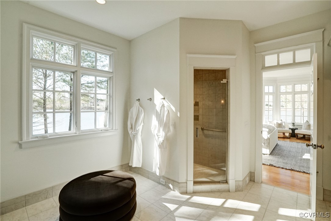 203 Kinloch Road Manakin-Sabot, VA 23103 - Photo 36 of 49 a bathroom with a toilet and a large mirror