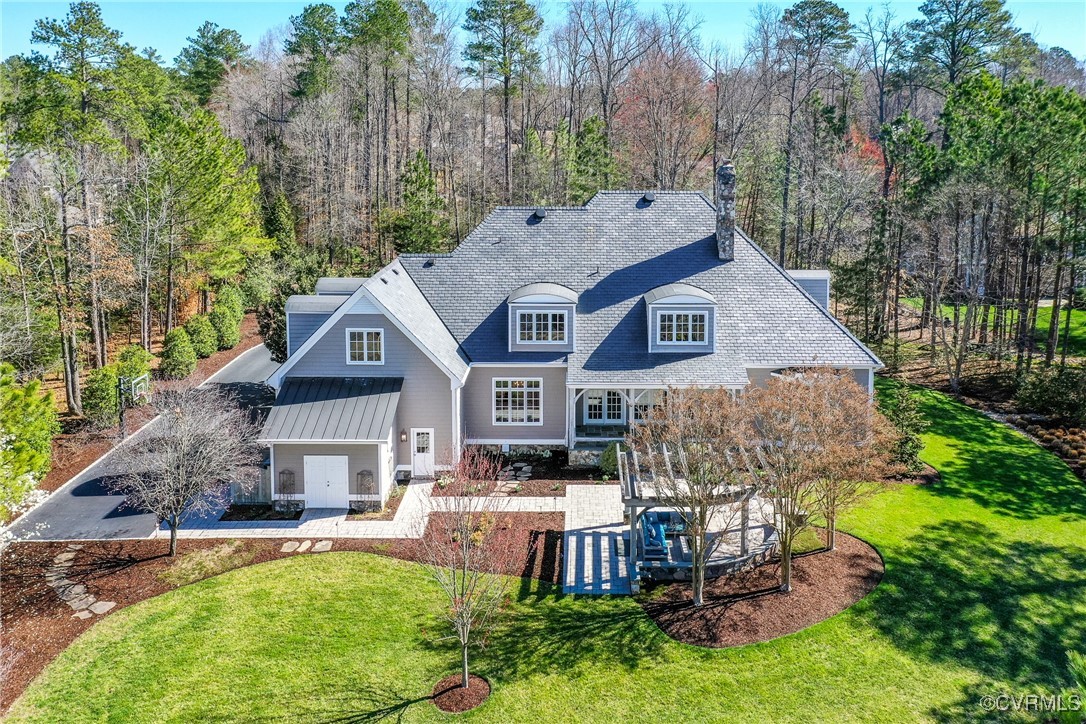 203 Kinloch Road Manakin-Sabot, VA 23103 - Photo 8 of 49 a aerial view of a house with a yard patio and slide