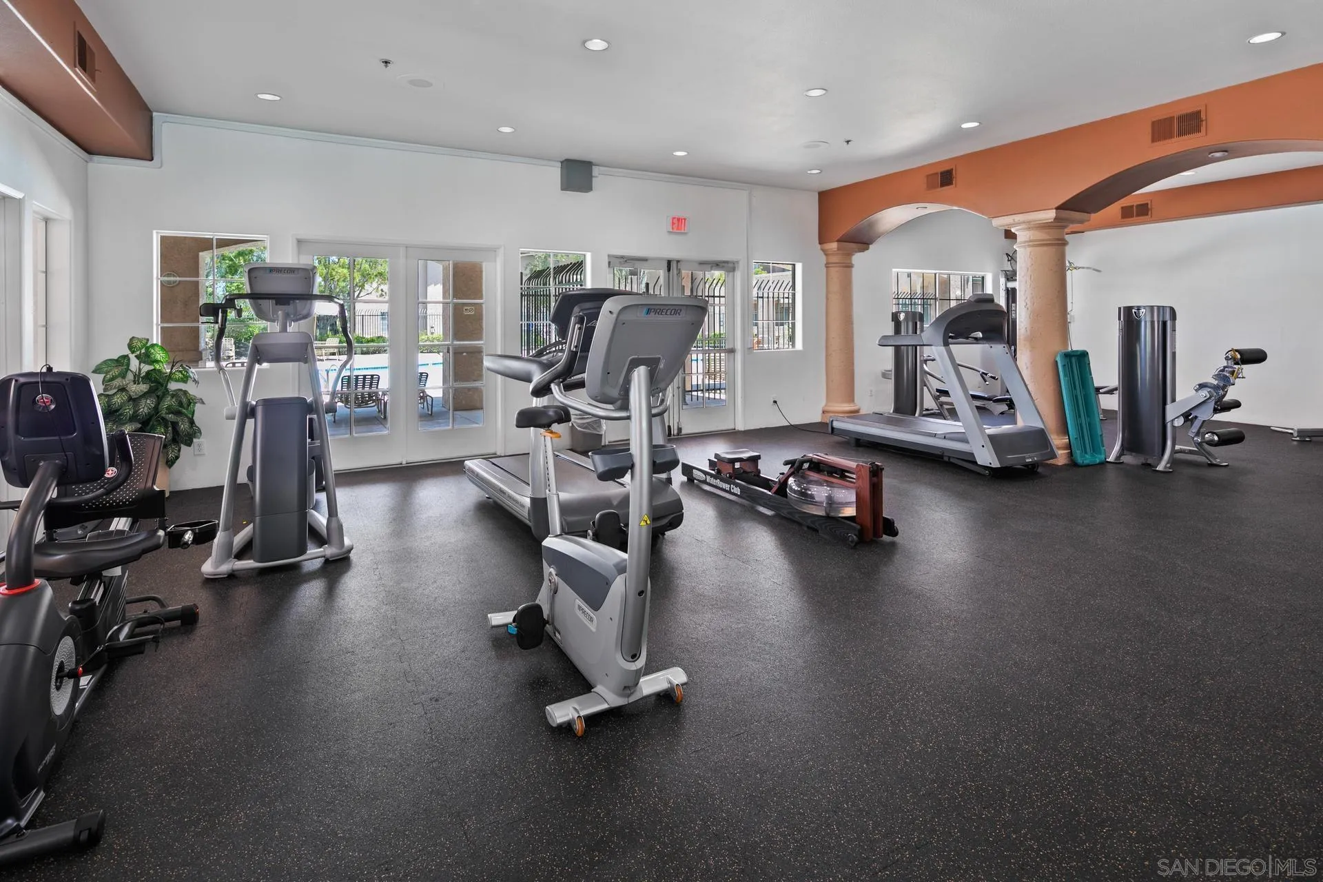17161 Alva Road, Unit 1211 San Diego, CA 92127 - Photo 16 of 17 a view of a room with gym equipment