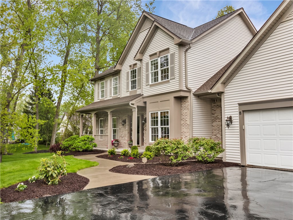 8 Claridge Circle Penfield, NY 14580 - Photo 2 of 47 A stunning entry greets family and friends!