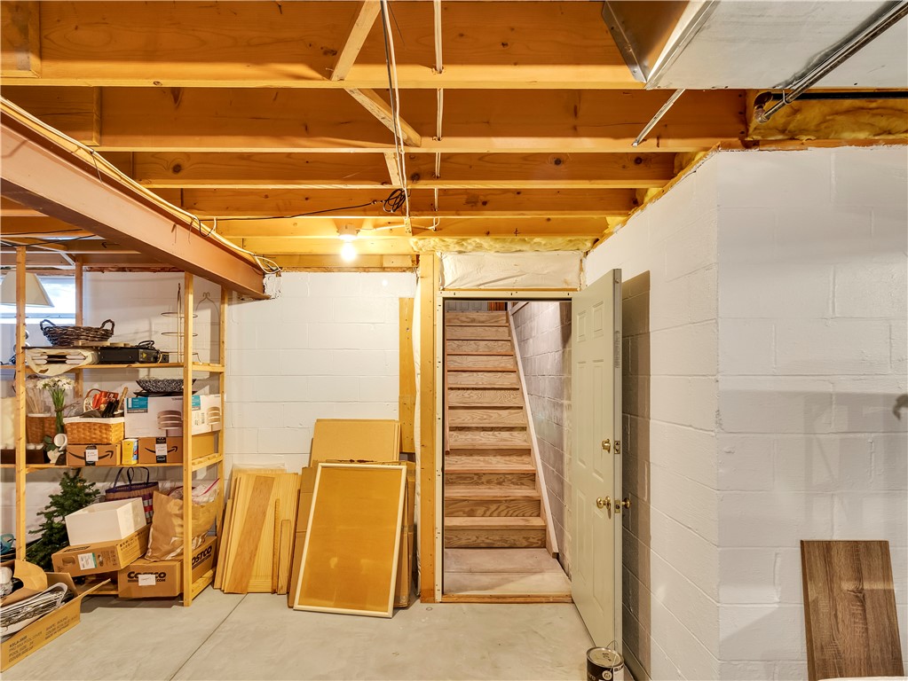 8 Claridge Circle Penfield, NY 14580 - Photo 35 of 47 Walk up from basement to garage.