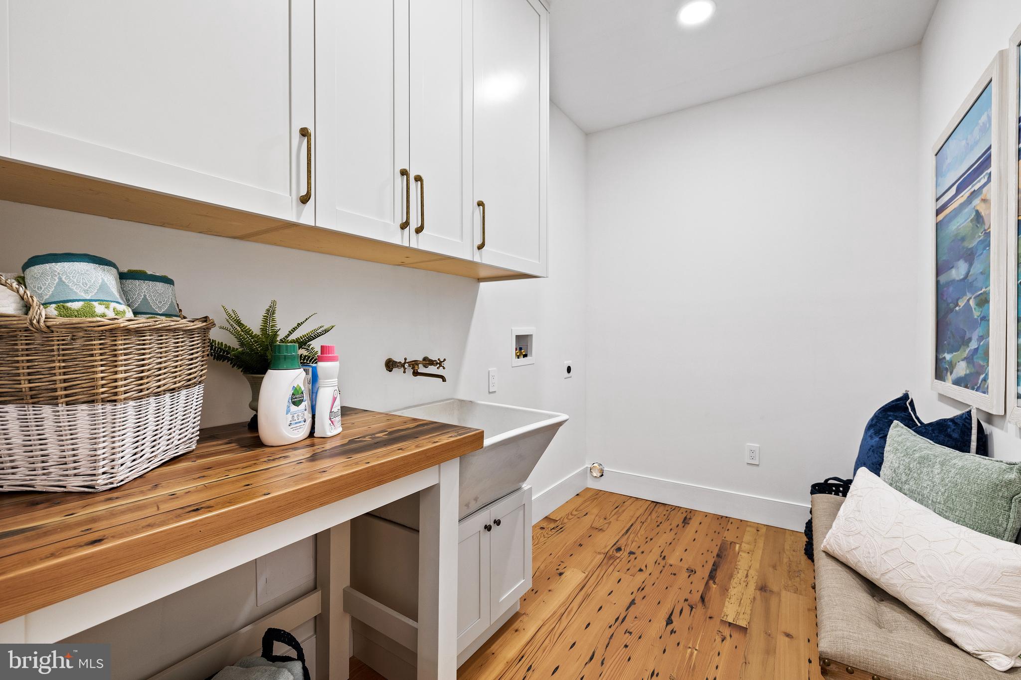 2235 Traceys Store Road Parkton, MD 21120 - Photo 44 of 65 Upper level laundry room - builder credit for W/D