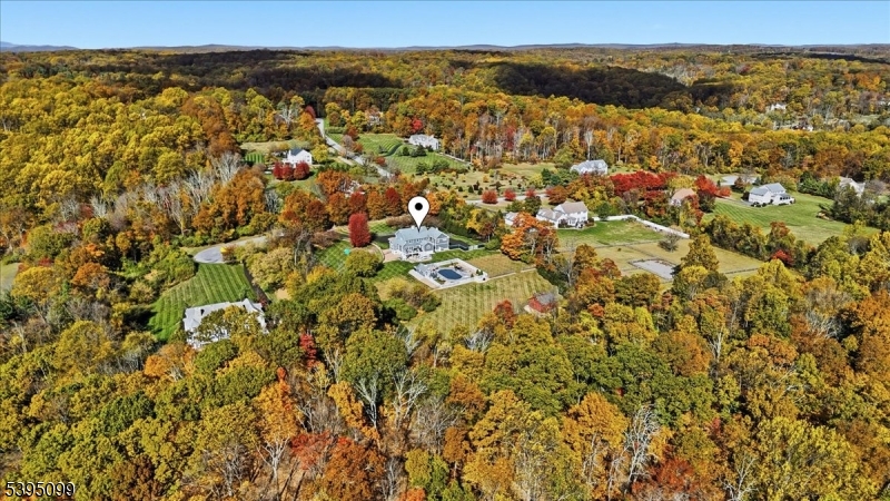 9 Doefield Road Califon, NJ 07830 - Photo 3 of 32 an aerial view of residential houses with outdoor space