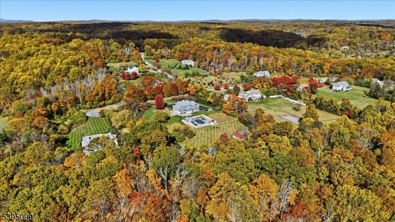 9 Doefield Road Califon, NJ 07830 - Photo 32 of 32 an aerial view of residential houses with outdoor space