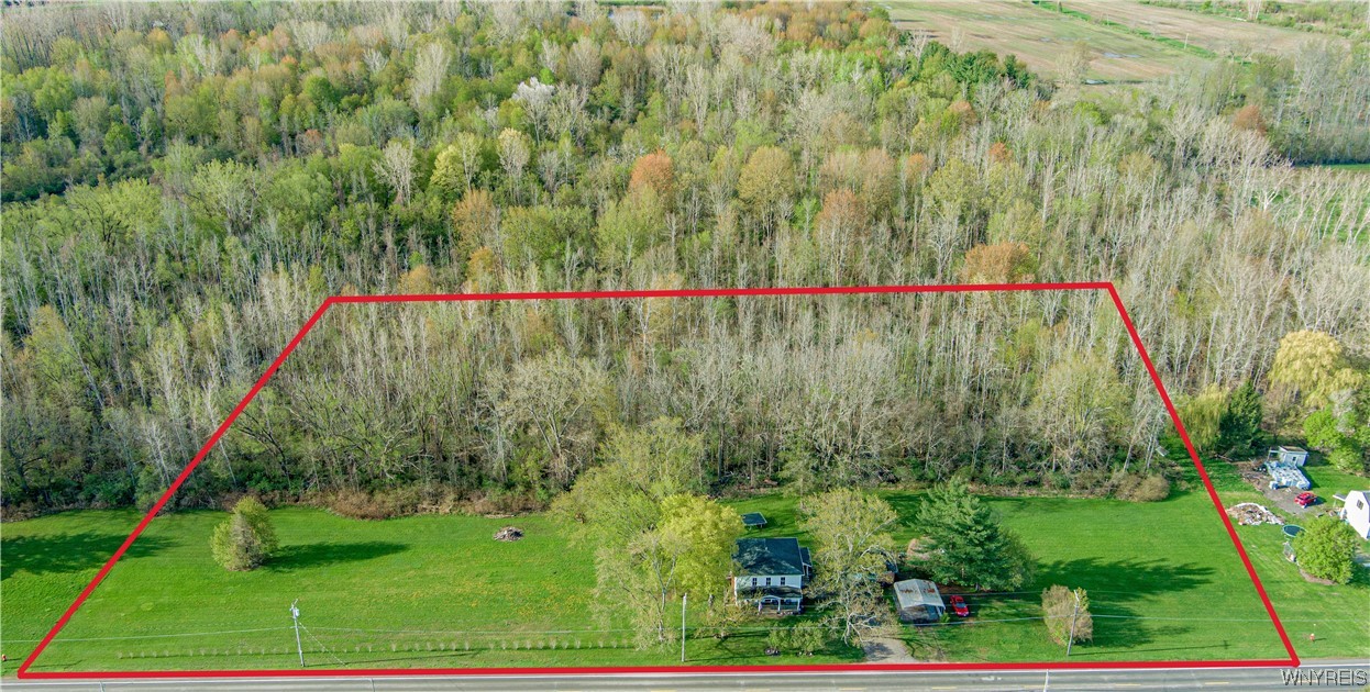 4190 North Ridge Road Cambria, NY 14094 - Photo 2 of 27 5 Acres. Property lines are approximate and for re