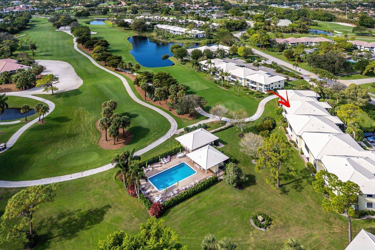 3715 Quail Ridge Drive, Unit BOBWHITE B Boynton Beach, FL 33436 - Photo 34 of 53 Aerial view