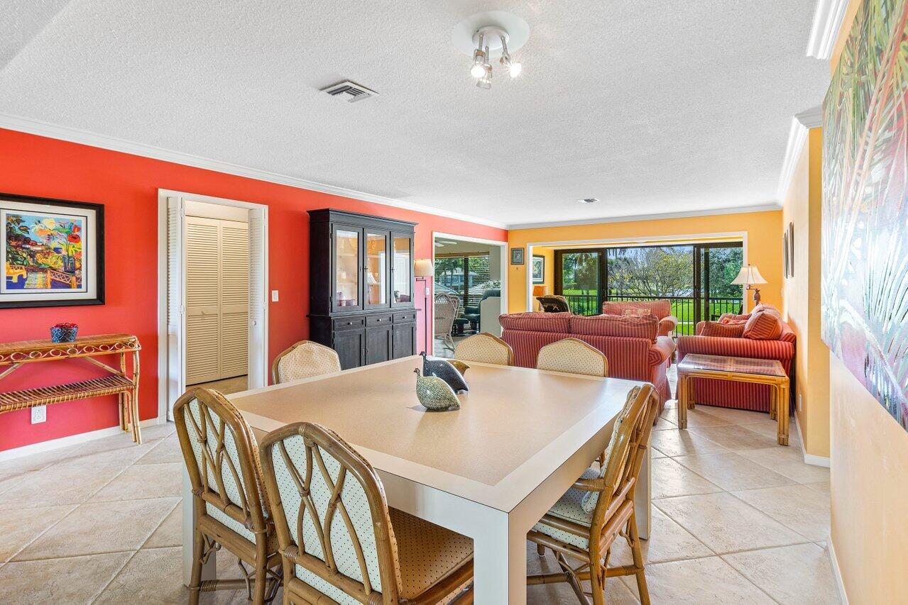 3715 Quail Ridge Drive, Unit BOBWHITE B Boynton Beach, FL 33436 - Photo 6 of 53 Dining Area