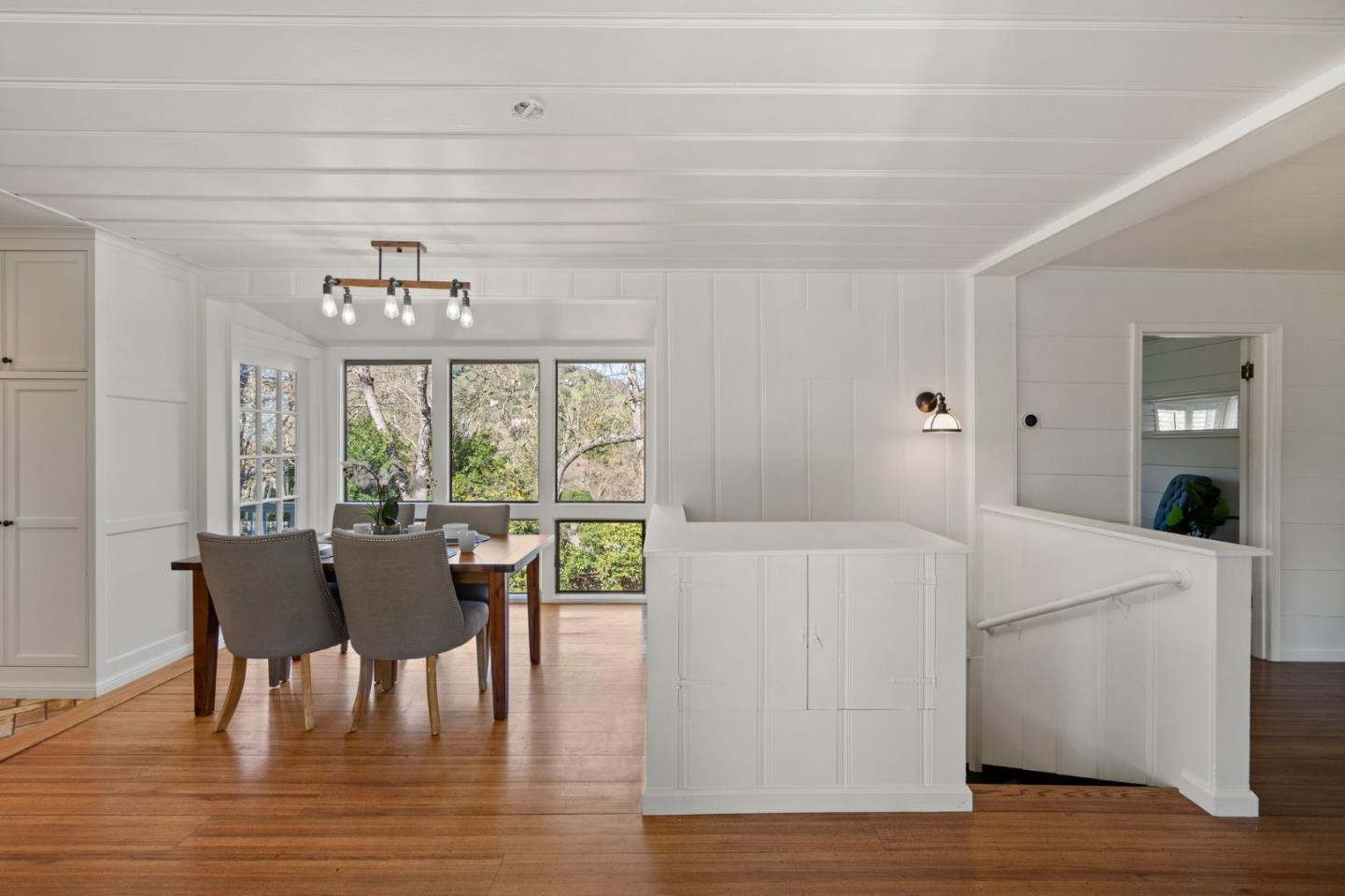 3368 Johnson Road Lafayette, CA 94549 - Photo 21 of 50 a view of a dining room with furniture window and wooden floor