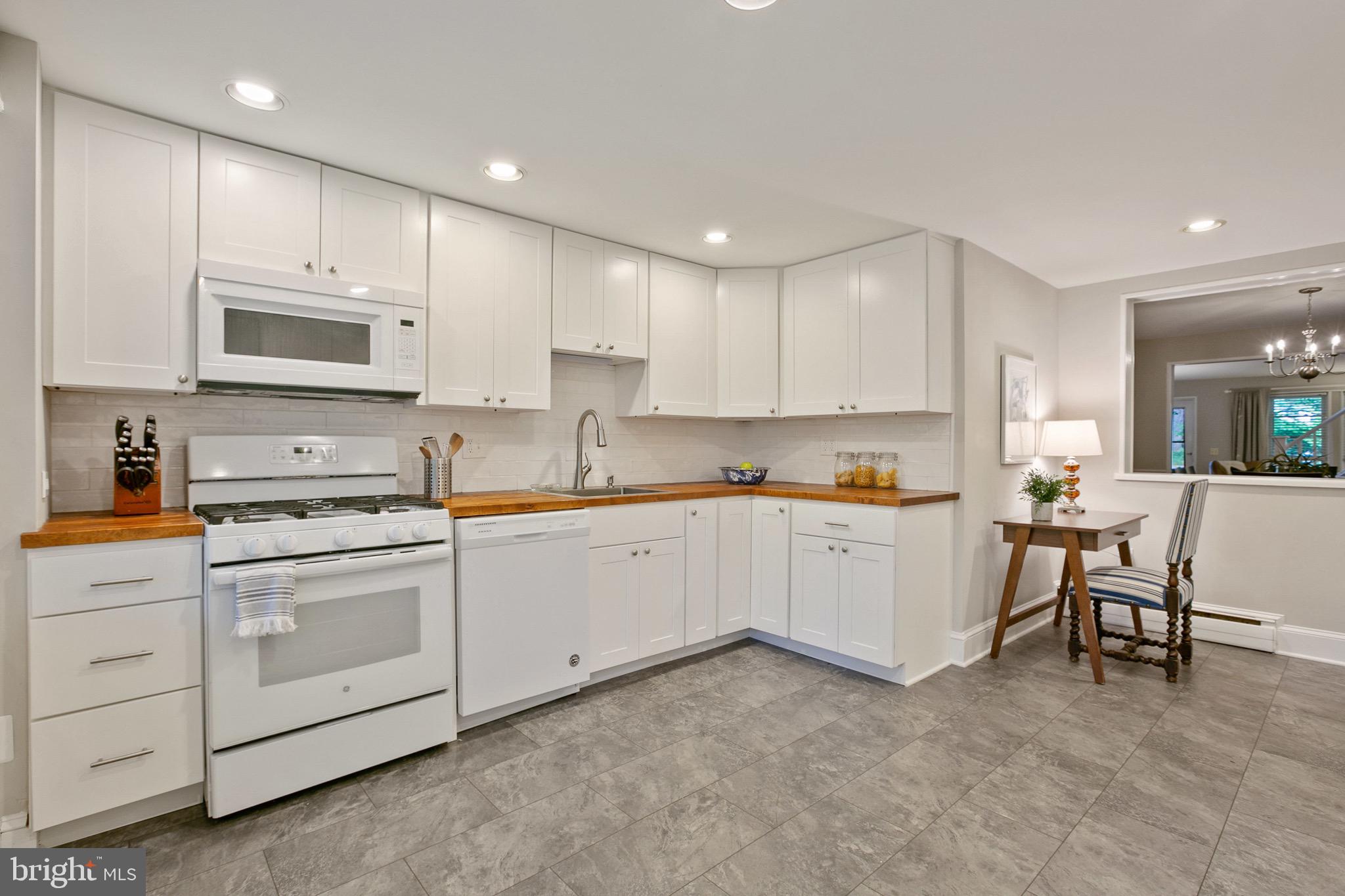 4514 Schenley Road Baltimore, MD 21210 - Photo 12 of 43 Spacious Kitchen Opens to the Dining Room