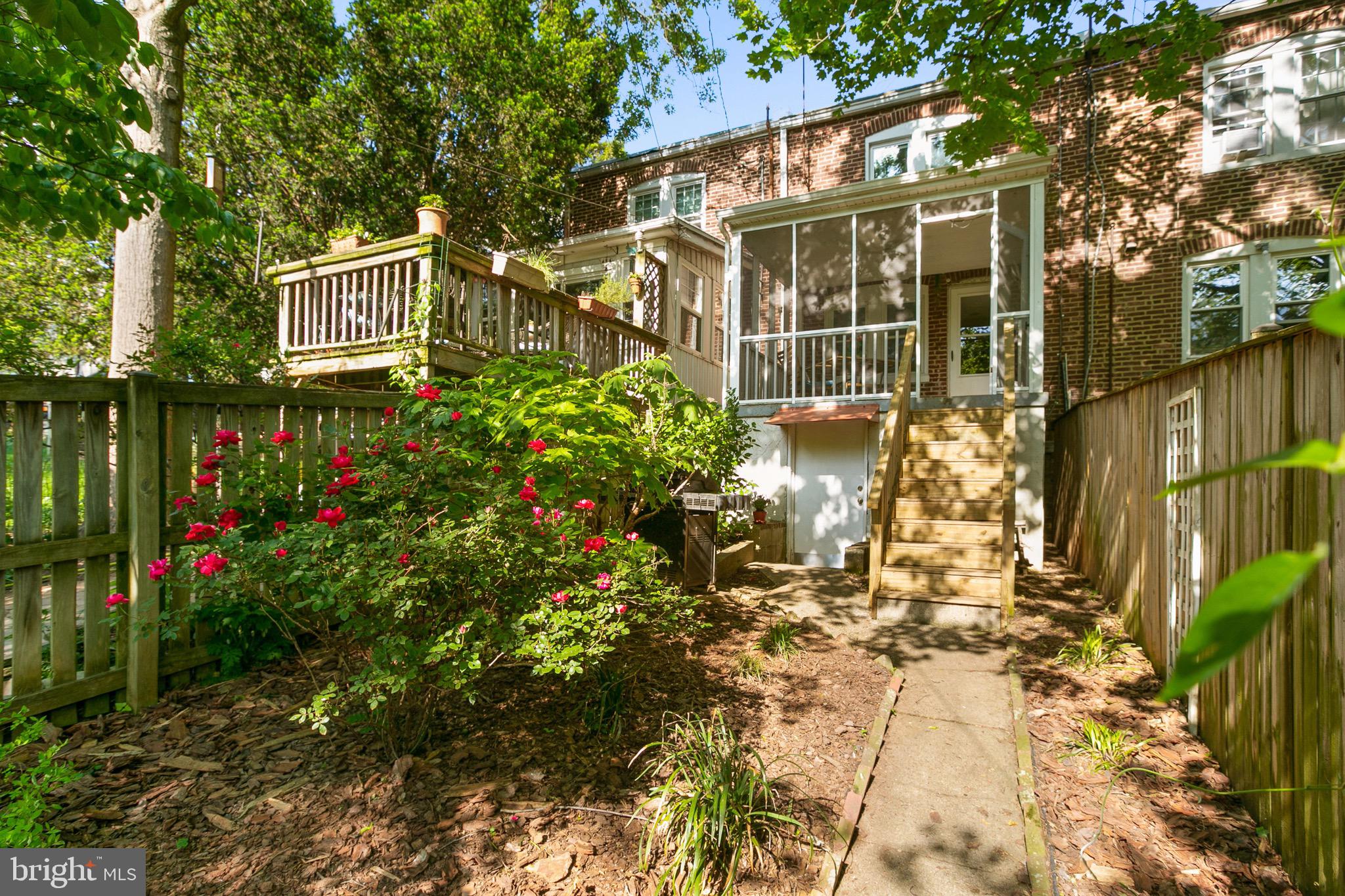 4514 Schenley Road Baltimore, MD 21210 - Photo 37 of 43 View to the Rear of House