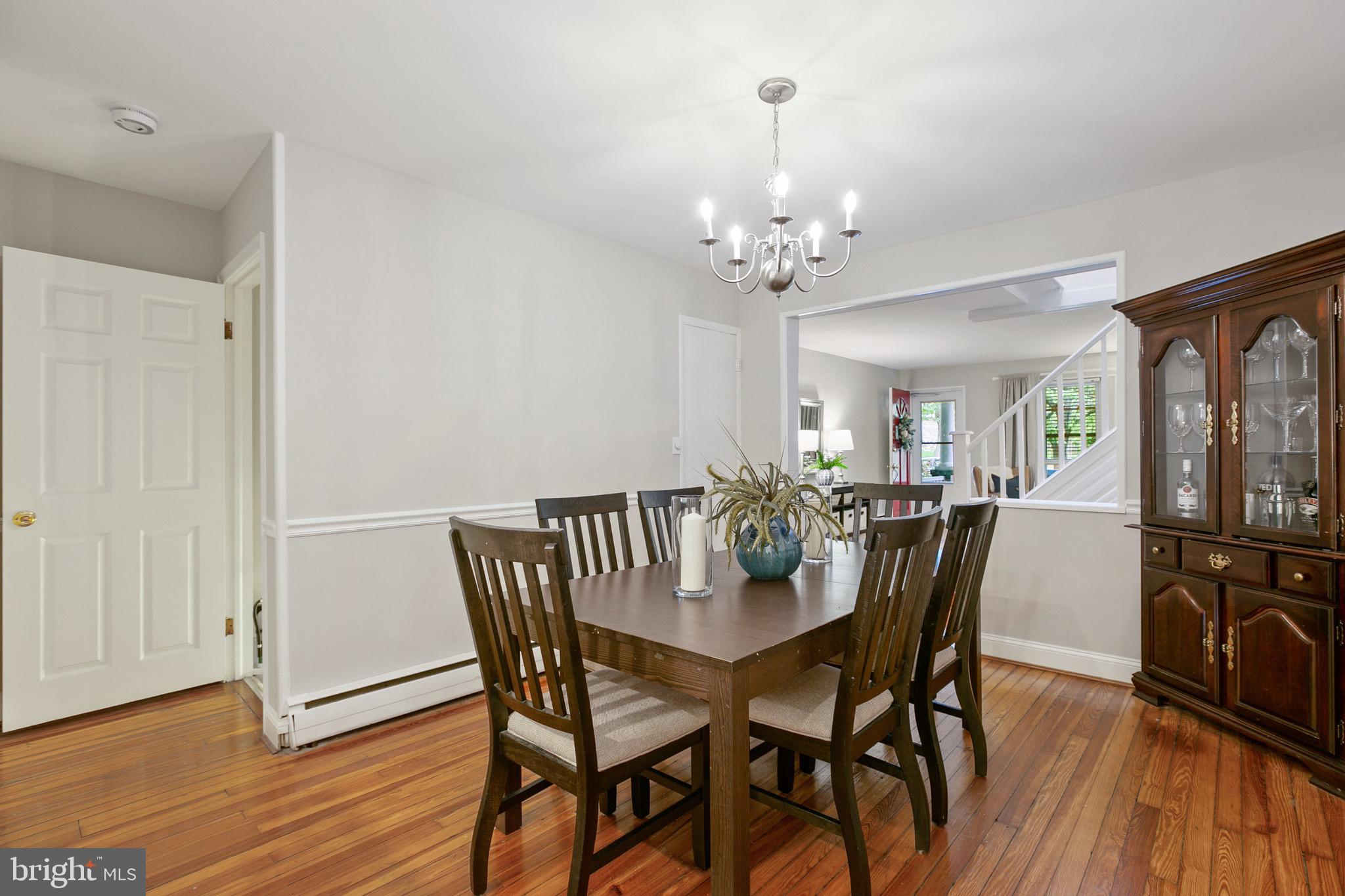 4514 Schenley Road Baltimore, MD 21210 - Photo 9 of 43 Spacious Dining Room Opens to the Kitchen