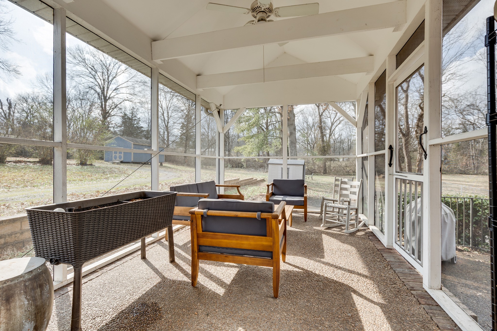 206 West Marthona Road Madison, TN 37115 - Photo 13 of 16 a living room with furniture and a floor to ceiling window