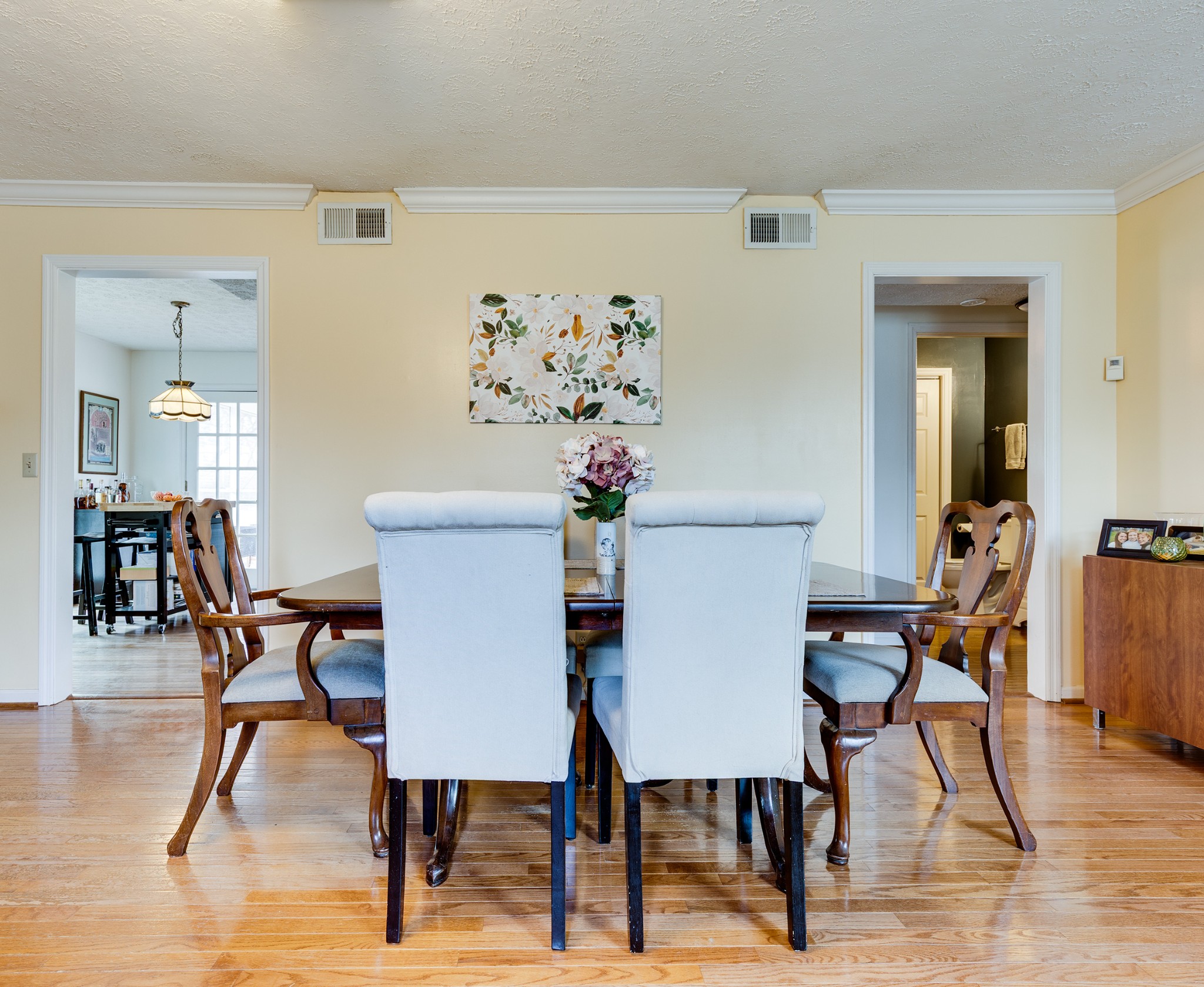 206 West Marthona Road Madison, TN 37115 - Photo 3 of 16 a view of a dining room with furniture and wooden floor